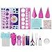 YURROAD 19PCS Paper Quilling Tools Kit with Electric Slotted Pen Beginner Advanced AllinOne Quilling Starter Set for Rolling Shaping 3D Paper Art at Home or Classroom - Image 3
