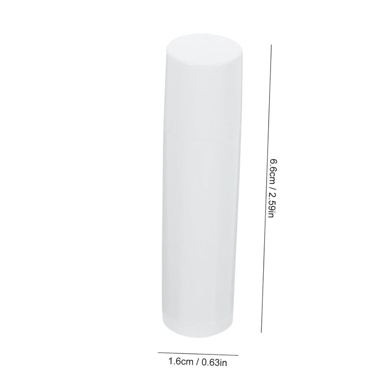 50pcs Lip Balm Tubes Pp Containers Caps for Diy Lip Gloss Plumping Balm Bulk Wax - Image 2