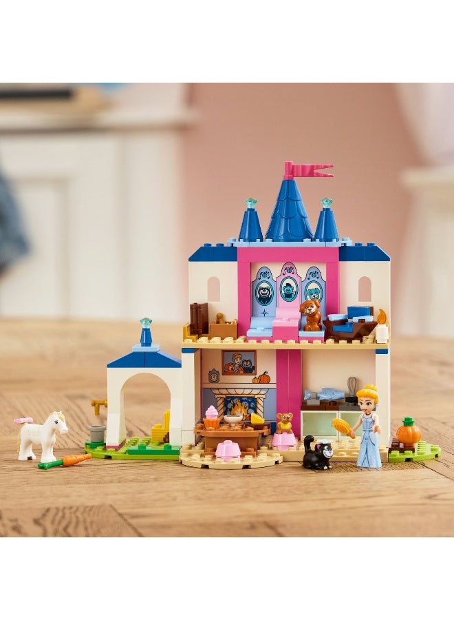 LEGO Disney Princess Cinderella Animal Friends Castle 43283 Building Toy Set (254 Pieces) - Image 5
