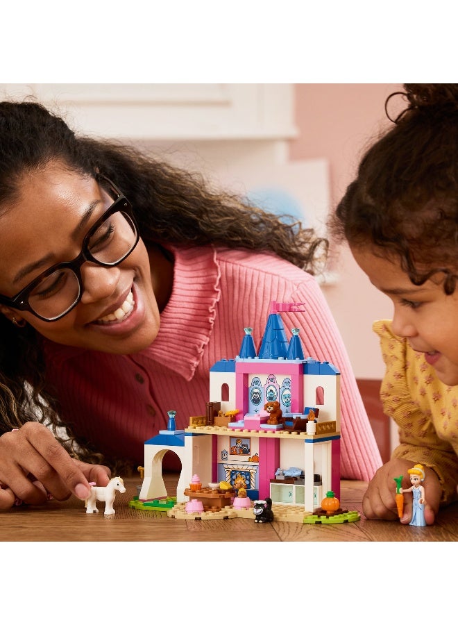 LEGO Disney Princess Cinderella Animal Friends Castle 43283 Building Toy Set (254 Pieces) - Image 3