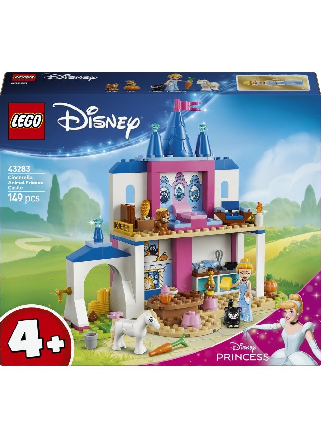 LEGO Disney Princess Cinderella Animal Friends Castle 43283 Building Toy Set (254 Pieces) - Image 2