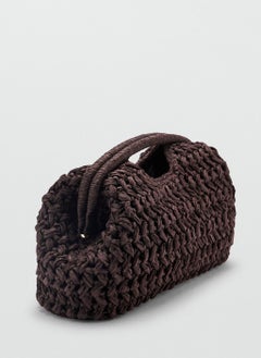 MANGO Natural Fiber Clutch Bag  - Image 2