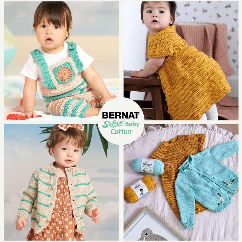 Bernat Softee Baby Cotton YARN, Petal - Image 4
