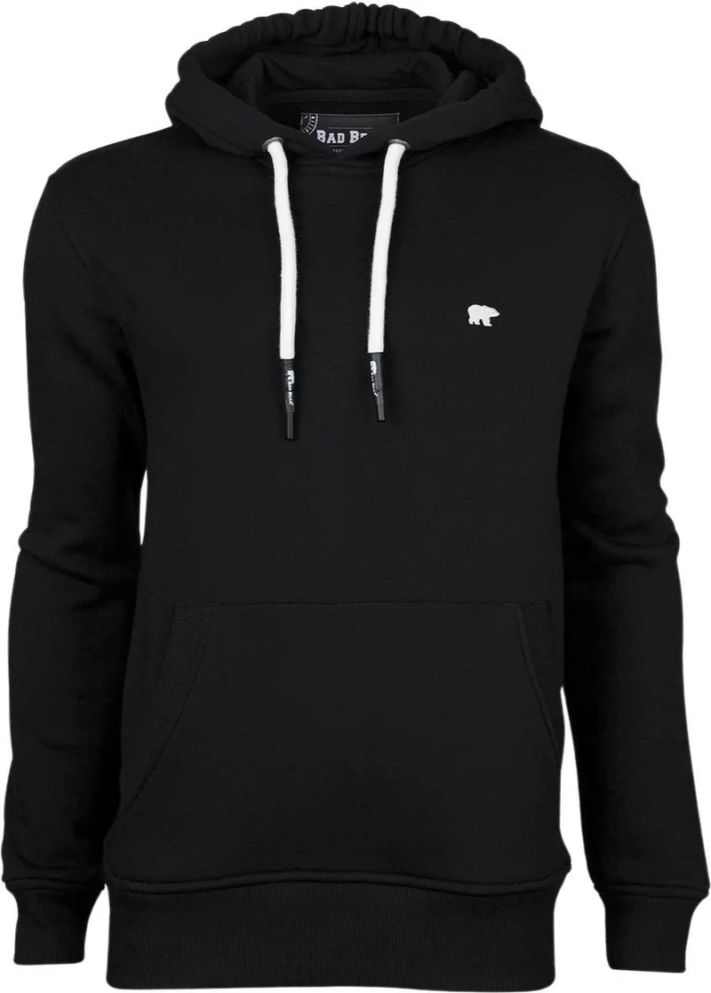 باد بير Simple Hoodie Black Men's Sweatshirt 20.02.12.019-C01