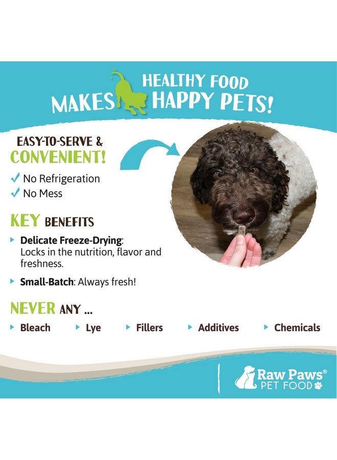 Raw Paws FreezeDried Green Beef Tripe For Dogs & Cats, 8Oz  Made In Usa  Raw Freeze Dried Dog Treats  FreeRange Cows  Grain & Wheat Free Beef Green Tripe Cat Treats  Raw Tripe Treats For Dogs - Image 5
