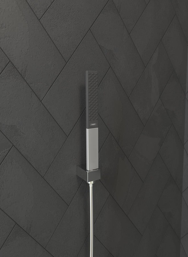 hansgrohe Handheld Shower Head HolderModern in Chrome, 28387001 - Image 2
