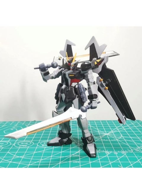 National Model Boy Assembled Toy Gundam Model Hg Unicorn Red Heretic Angel Strike Free Building Block Figure-Color:Black Assault (deformable Backpack)-comes With Stand