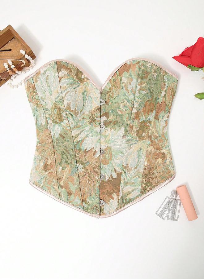 Take Two Jacquard Body Corset Shaping Top - Image 3