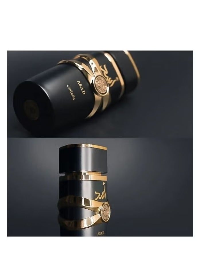 لطافة عطر اسد للرجال من لطافة او دي بارفان 100 مل - Image 3