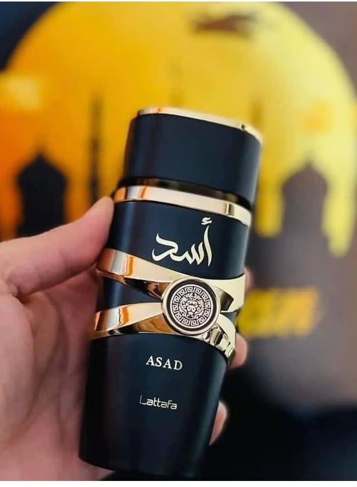 لطافة عطر اسد للرجال من لطافة او دي بارفان 100 مل - Image 1