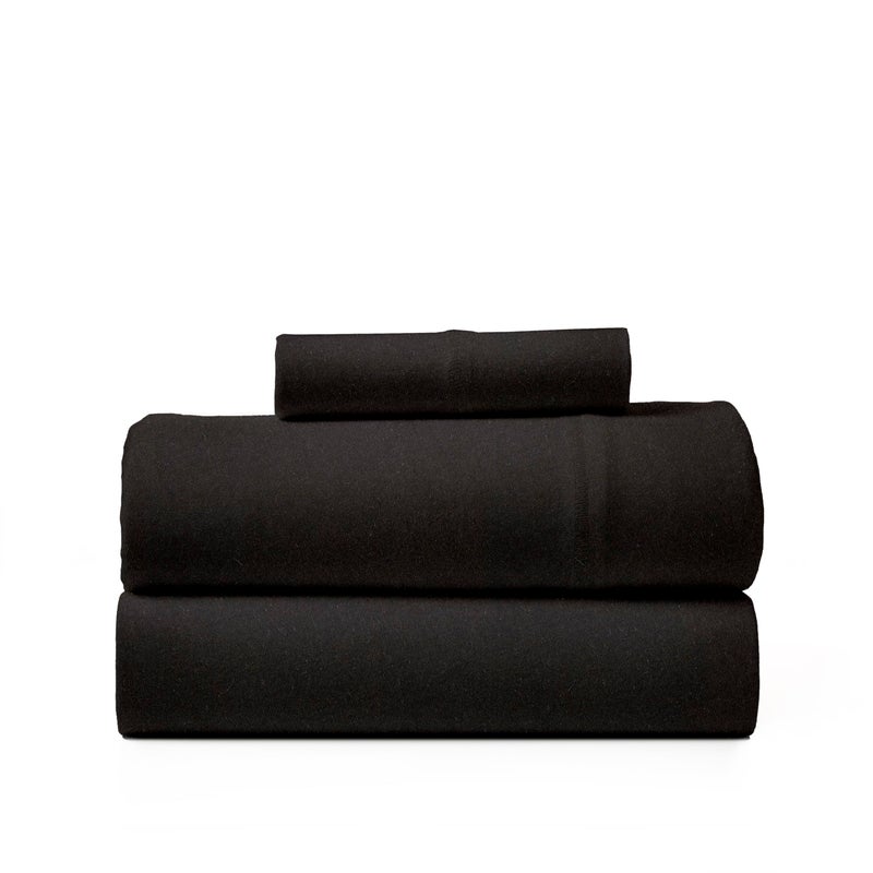 BED INC Road Trip America Jersey Sheets Twin Set - Cotton (3 Pieces) All Seasonal Deep Pockets Soft Cozy Knit Stretchy Bed Sheets - Hotel and Residential Quality (Black  Twin) - Image 1