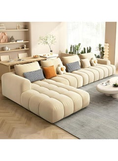 Poppins Home Designer L-Shaped Sectional Sofa | Modern Italian Luxury for Your Living Room (L Shape Only (Right))  - Image 1