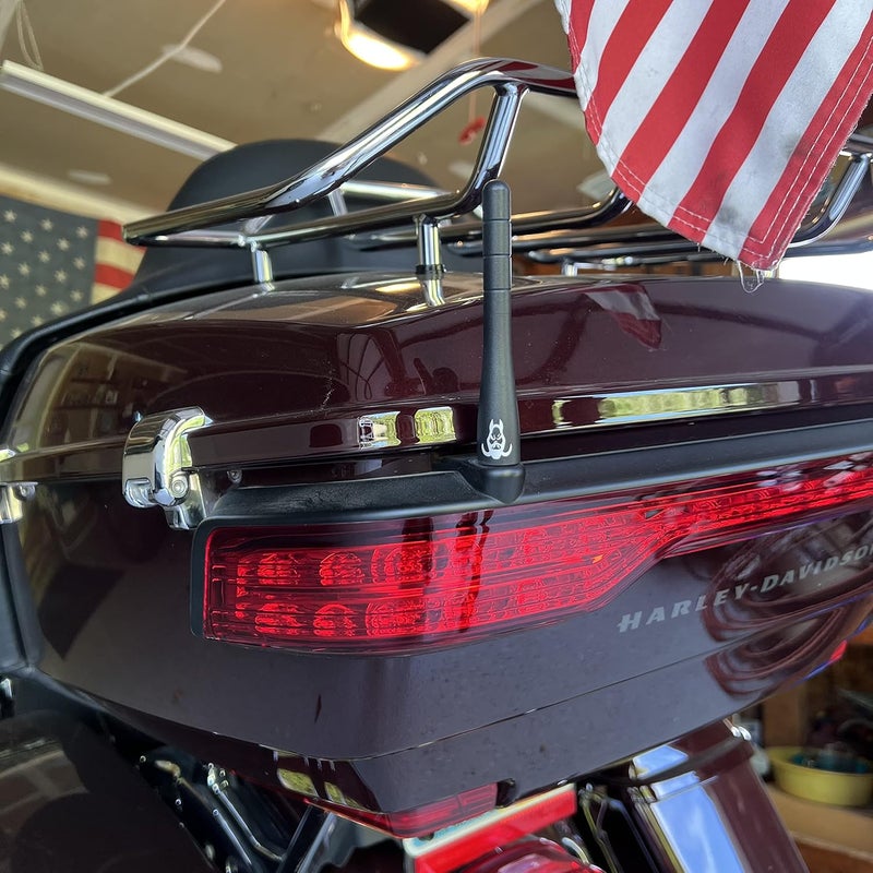 HOGWORKZ® Shorty Antenna AM/FM for Harley Davidson Motorcycles '09-'24 - Image 4