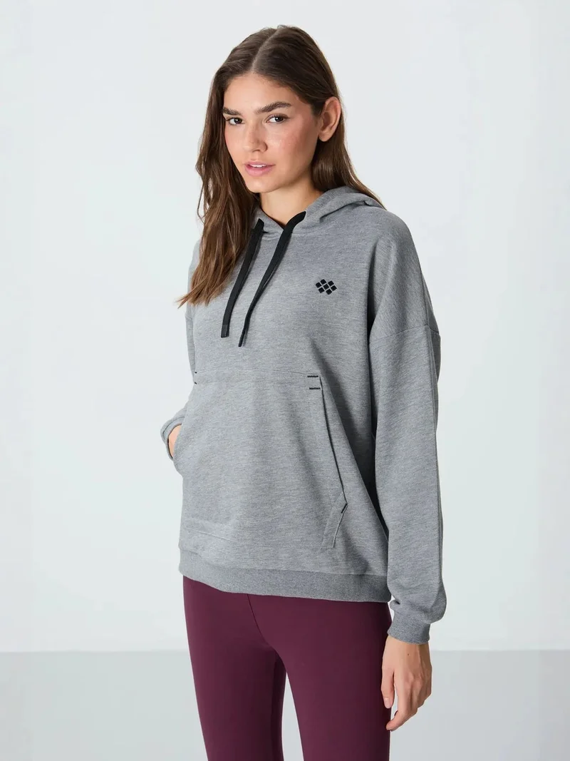 تومي لايف TOMMY Oversized Hooded Sweatshirt With Pocket