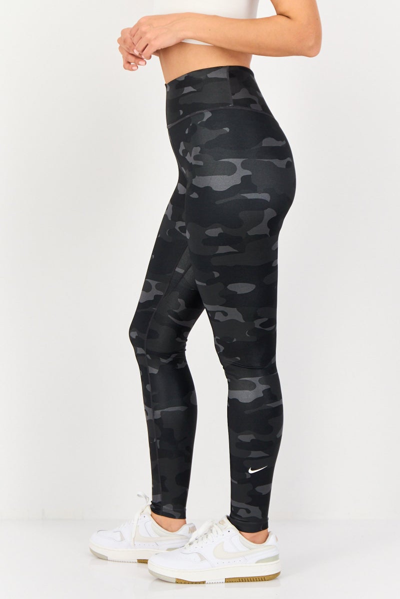 Nike Women Tight Fit Outdoor Camouflage Leggings, Multicolor - Image 3