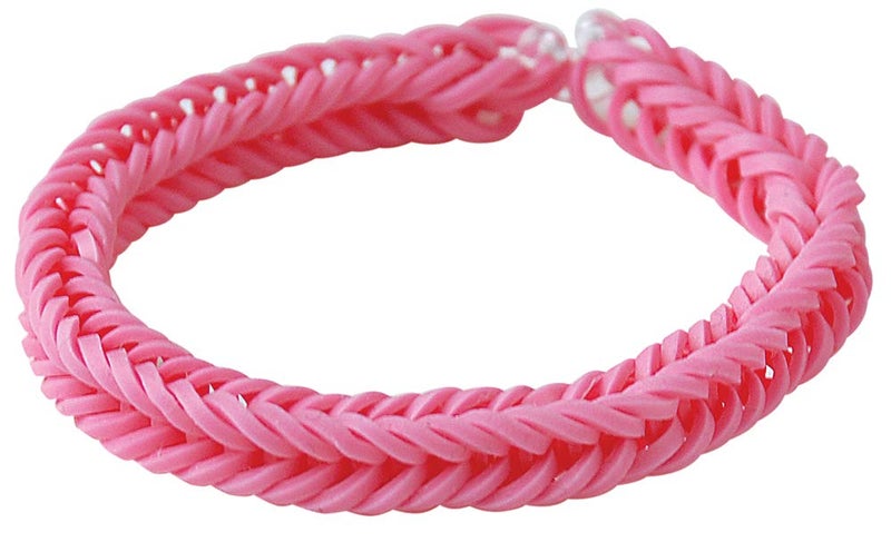 The Beadery - WonderLoom Bands, Pink - 600 Bands, 24 C-Clips - 7295063 - Image 3