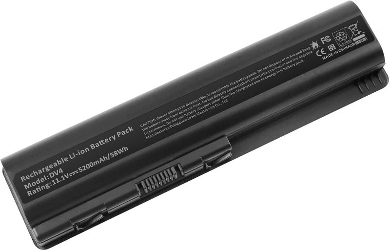 Fancy Buying بطارية لابتوب لجهاز HP Pavilion dv4-2145dx dv6-2066dx dv6-1259dx dv4-1365dx DV5-1160US As09a51 - Image 1