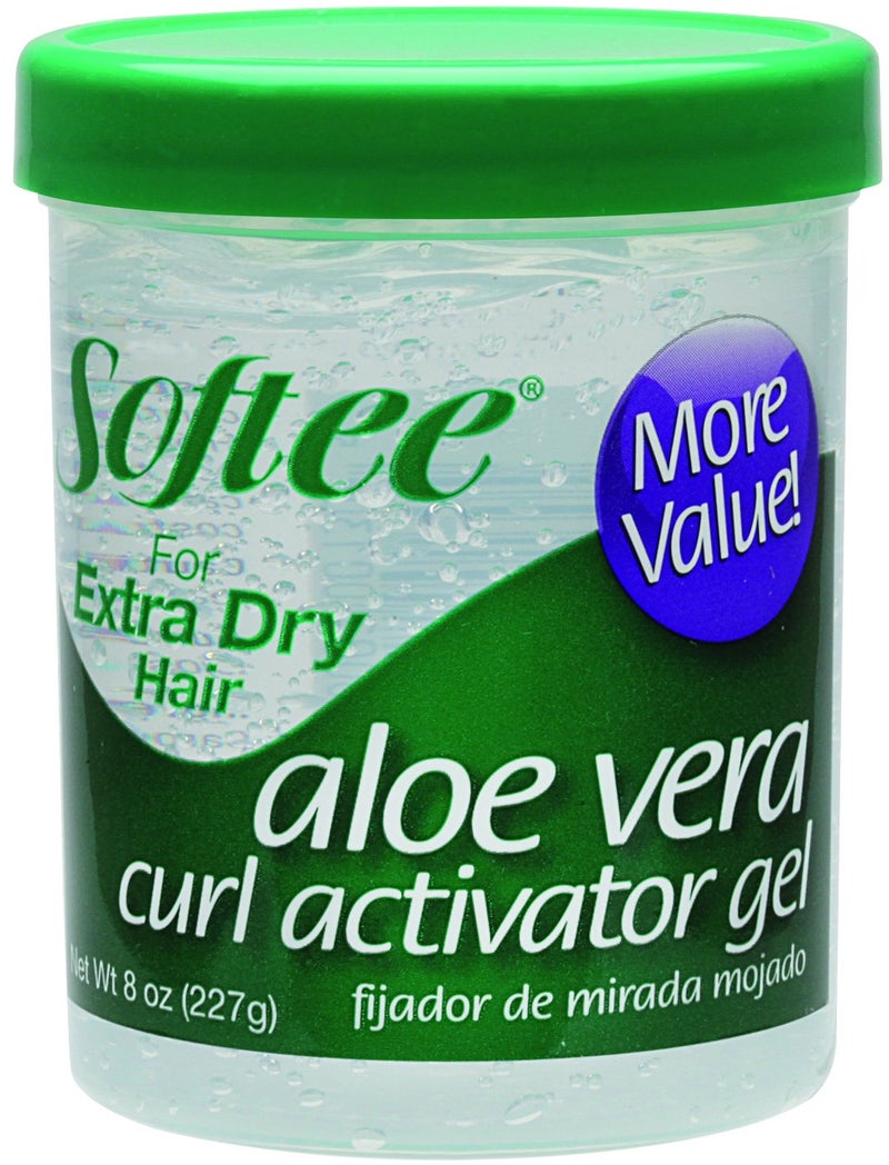 Softee Curl Activator Gel, Extra Dry, 8 Oz - Image 1