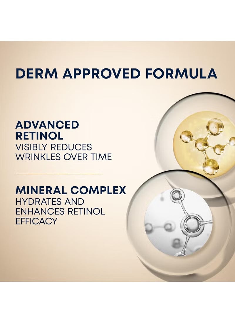 RoC - Retinol Correxion Deep Wrinkle Retinol Face Serum with Ascorbic Acid, Daily Anti-Aging Skin Care Treatment for Fine Lines, Dark Spots, Acne Scars, 1 Ounce - Image 1