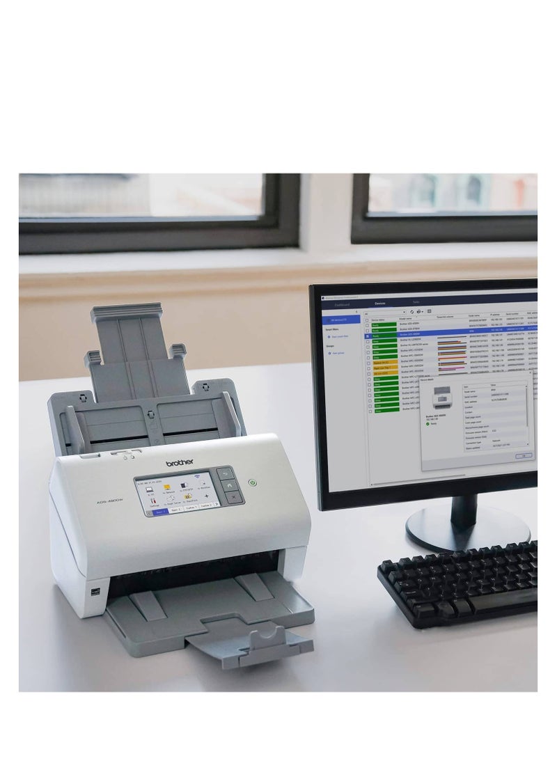 BROTHERS Brother ADS-4900W Professional Desktop Document Scanner  - Image 5