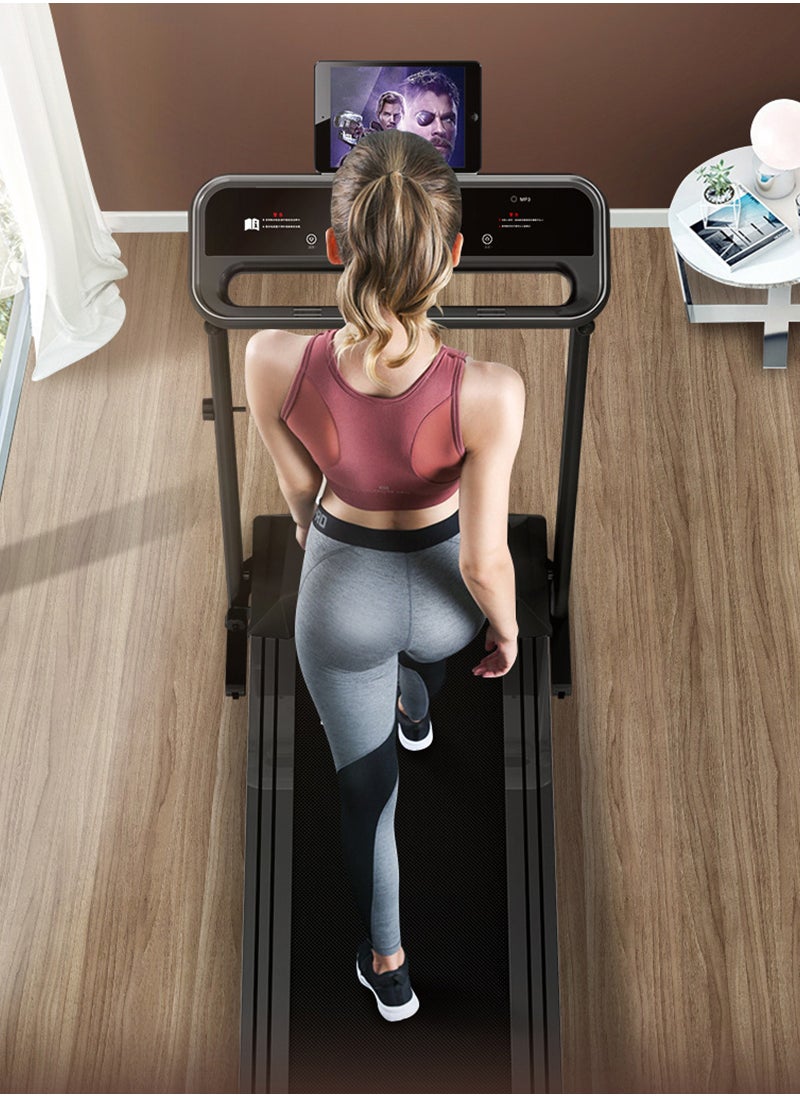 ETG - 2.0HP 1-12km/h Multifunctional Stepless Speed Treadmill, LCD Display with Bluetooth Connection, Foldable Treadmill - Image 1