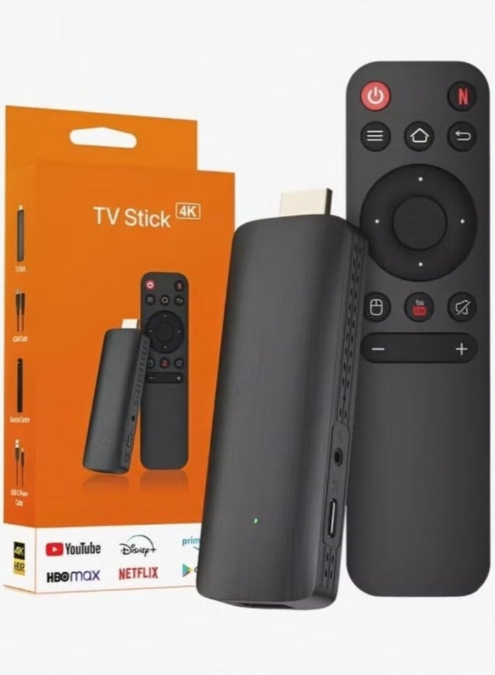 TV Stick TVR3 Remote Control, 2GB RAM + 16GB ROM, 1080P HDR, 4K Portable Streaming Media Player, Android 12.1, Quad-Core, 4G/5G WiFi, Google Assistant  - Image 1