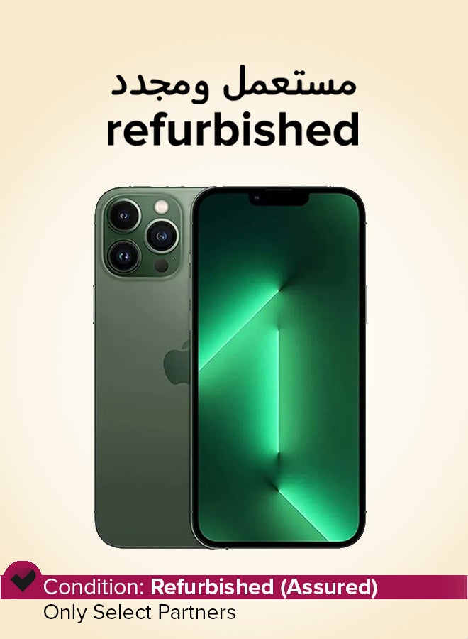 Apple Refurbished - iPhone 13 Pro Max 256GB Alpine Green 5G With Facetime - International Version - Image 1