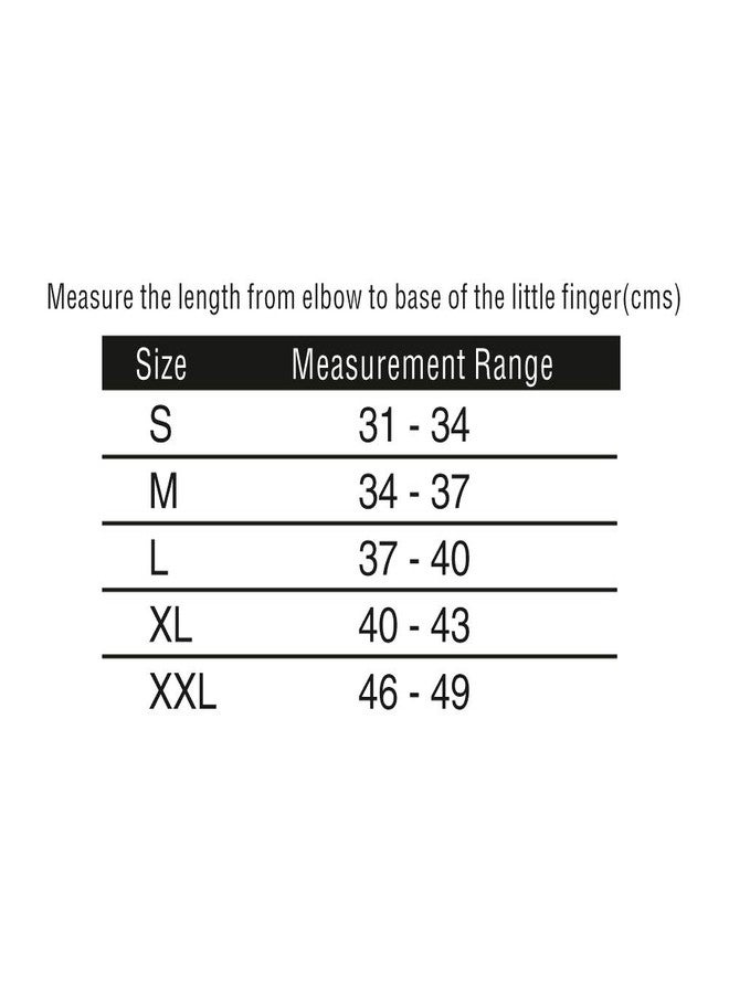 Vissco Arm Sling, Support Arm/Elbow Fracture, Prevents Shoulder Dislocation - Medium (Black) - Image 4