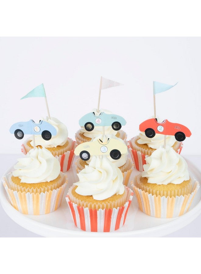 Meri Meri Meri Meri Race Cars Cupcake Kit (Pack of 24) - Image 2