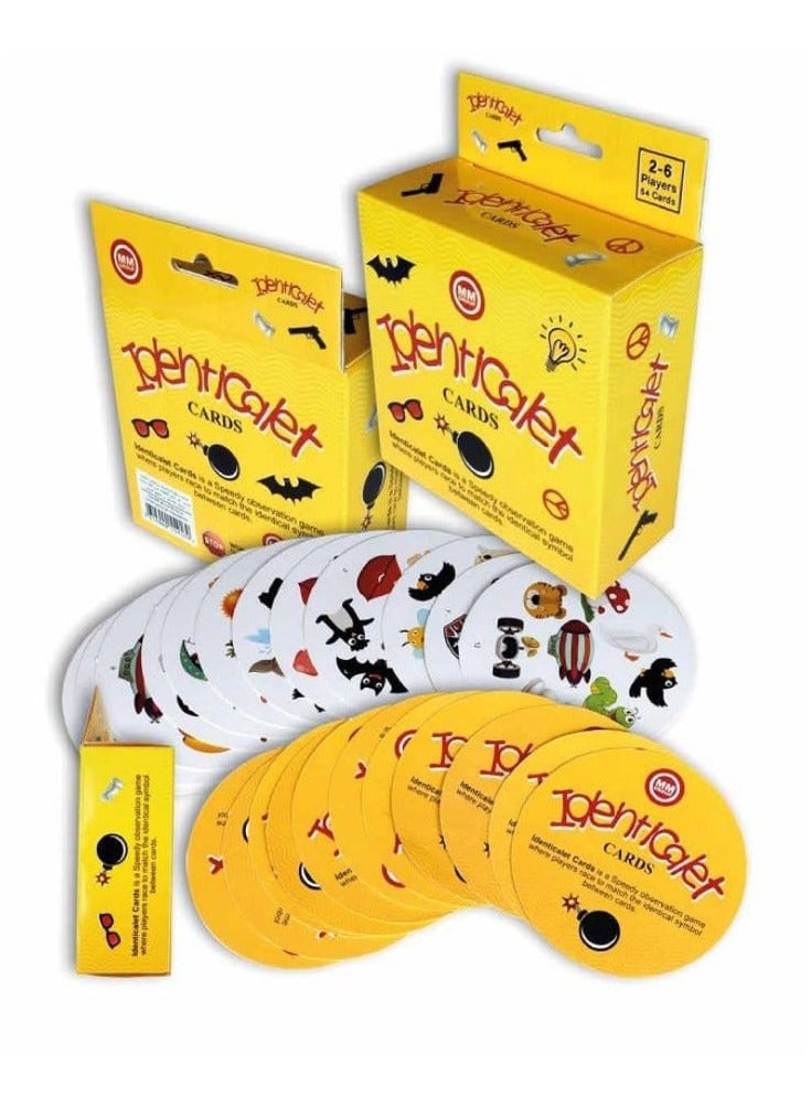 5 ألعاب ورقية للترفيه - للعائلة والأصدقاء (برغي - أوراق لعب - افتح موضوعًا - قل أو افعل - متطابقة) تأتي في صندوق قيمة - Image 3