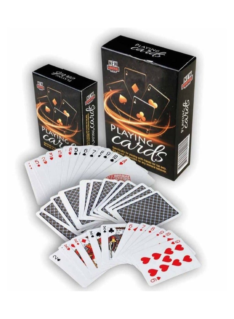 5 ألعاب ورقية للترفيه - للعائلة والأصدقاء (برغي - أوراق لعب - افتح موضوعًا - قل أو افعل - متطابقة) تأتي في صندوق قيمة - Image 5