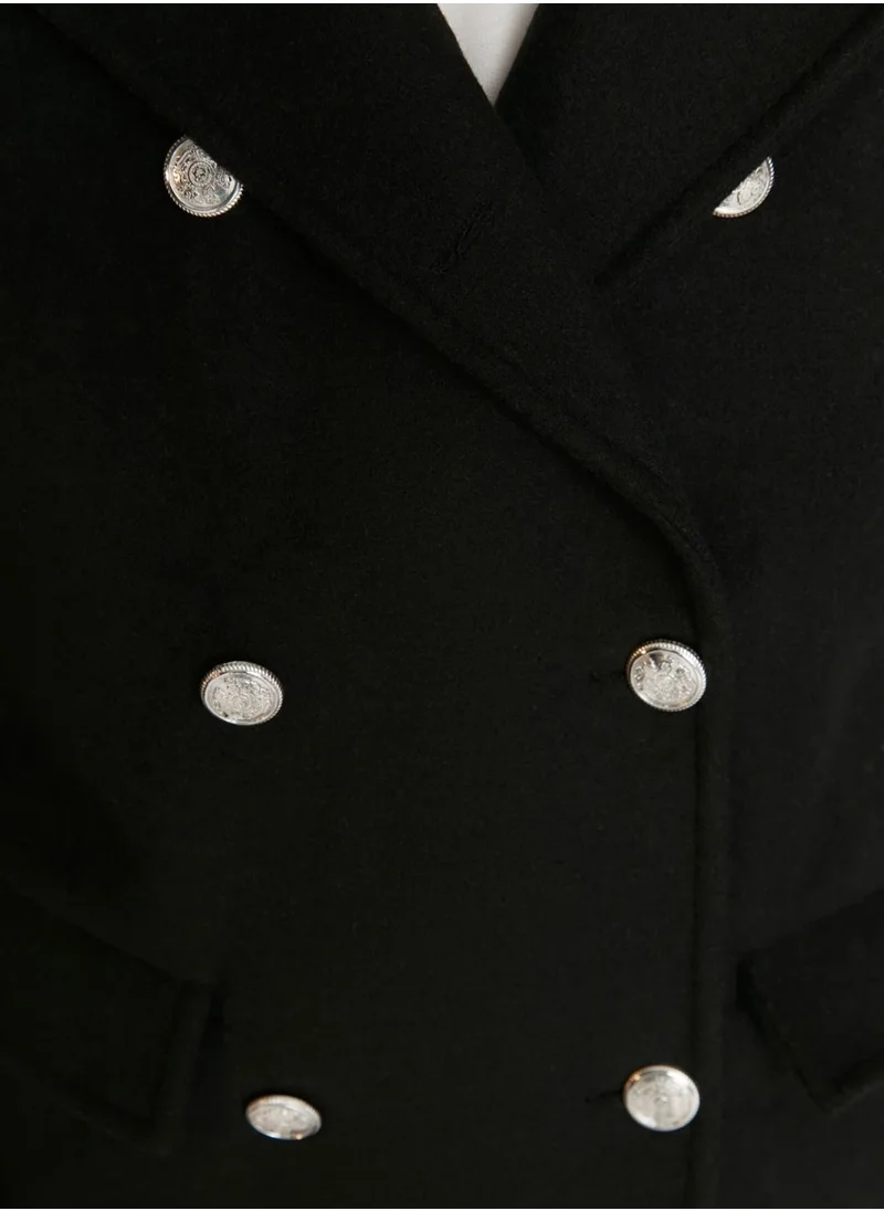 trendyol Button Detail Coat