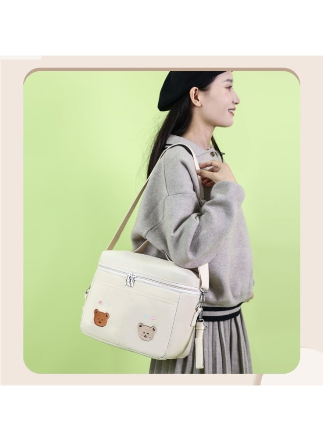 Mark Fairwhale New Lightweight And Large Capacity Casual Hand-Held Single Shoulder Mother And Baby Bag  - Image 2