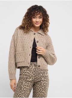 VERO MODA Polo Neck Cardigan  - Image 1