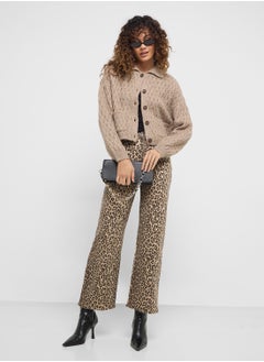 VERO MODA Polo Neck Cardigan  - Image 4
