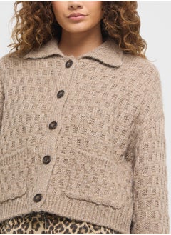 VERO MODA Polo Neck Cardigan  - Image 3