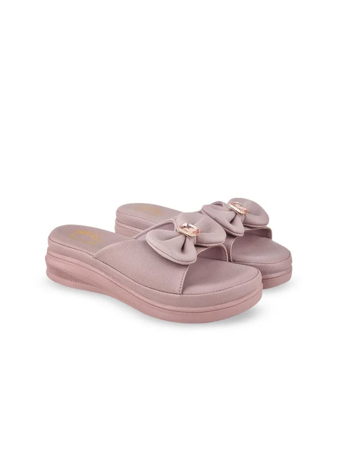 شوتوبيا Shoetopia Girls Platform Sandals with Bows