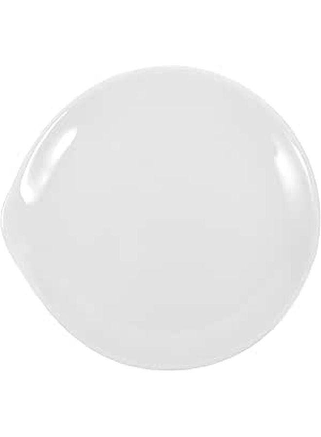 White Ceramic Spoon Rest Heat Resistant Compact Kitchen Utensil Holder - Image 1