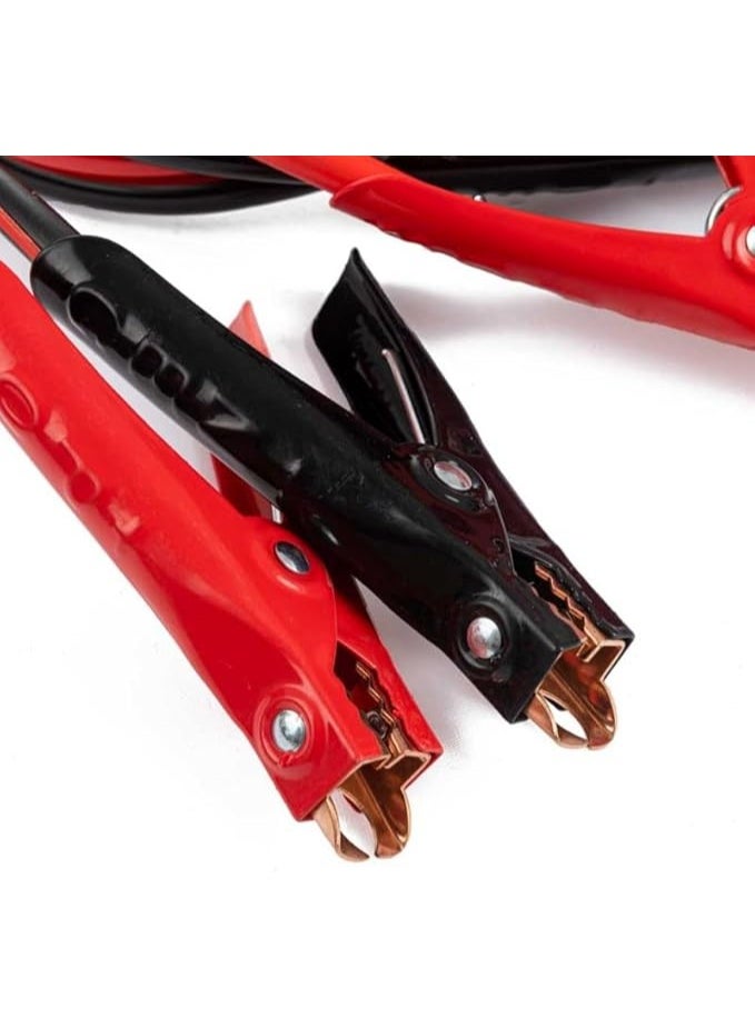 1200 Amp Ultra-Heavy-Duty Jumper Cables - Professional High-Conductivity Copper Booster Cables - For Large Engines & Trucks (Red & Black) - Image 3