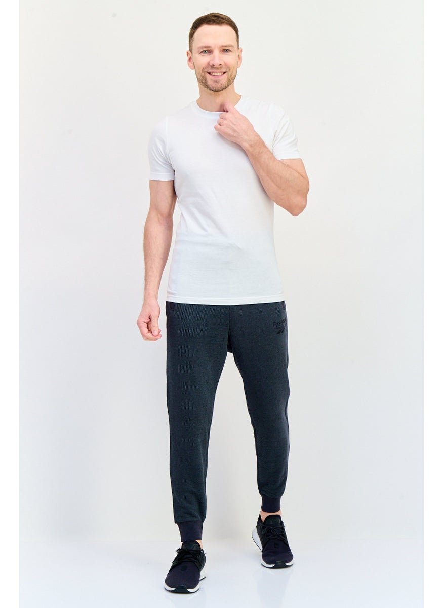 Reebok Men Sportswear Fit Outdoor Sweatpants, Black  - Image 4