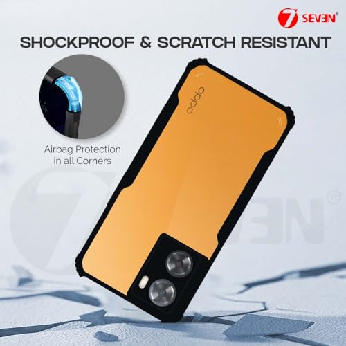 7-Seven 7SEVEN® Ipacky Back Cover for Oppo A57 | A77 | A77S Mobile Back Case Shock Proof Design Camera Edges Protection Crystal Clear Phone Case Precise Cutouts Matte Black Soft Bumper Phone Cover - Image 4