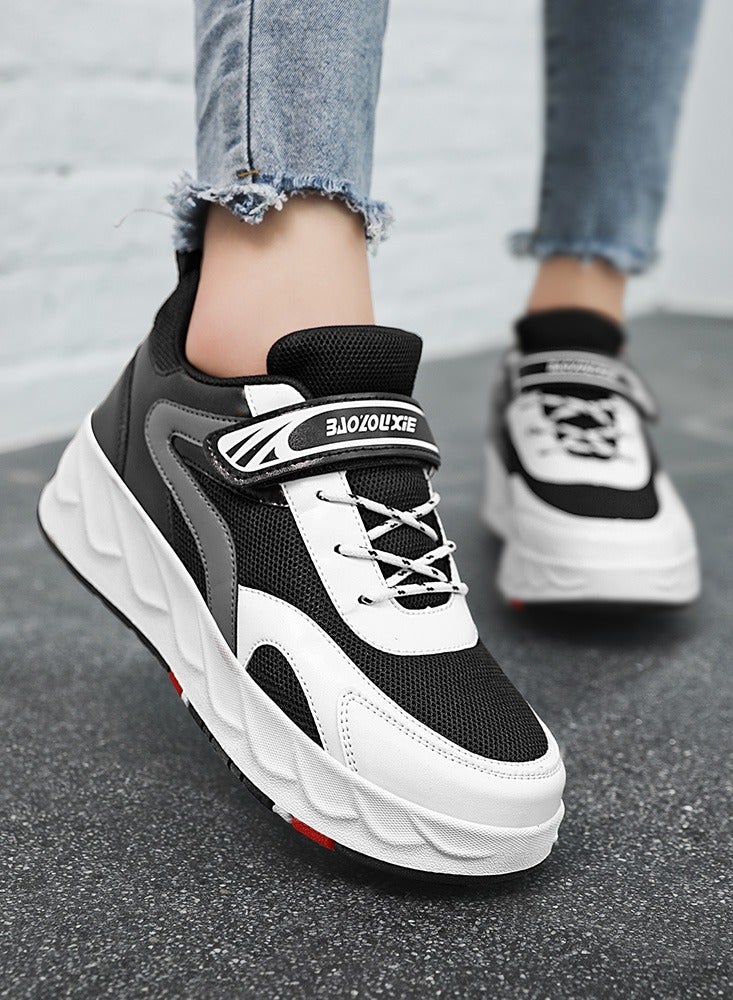 Kids Roller Skates Shoes 4 Wheels Roller Shoes Boys Girls Wheel Shoes Roller Sneakers Shoes for Beginner More Balanced - Image 4