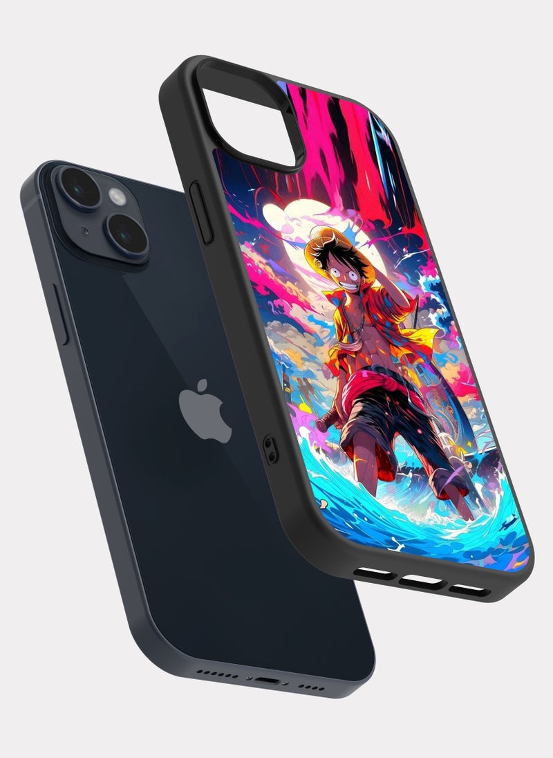 PXLAAT iPhone 14 Plus case cover One Piece Luffy - Image 2