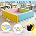 Arrowbash 433 x 118 PU Leather Baby Foam Soft Playpen Ball Pool Soft Rectangle Climbing Blocks Play Pit for Kids Indoor Outdoor Large Game Ball Toddlers Game Activity Pit Balls Not Included - Image 4