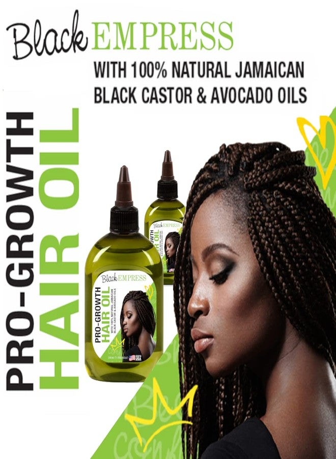 SFC Black Empress Pro-Growth Jamaican Black Castor & Avocado Hair Growth Hair Oil 2.5 oz. - Image 2