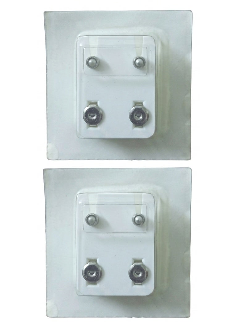 Medisystem 2-piece Sterilized Ear Piercing Studs