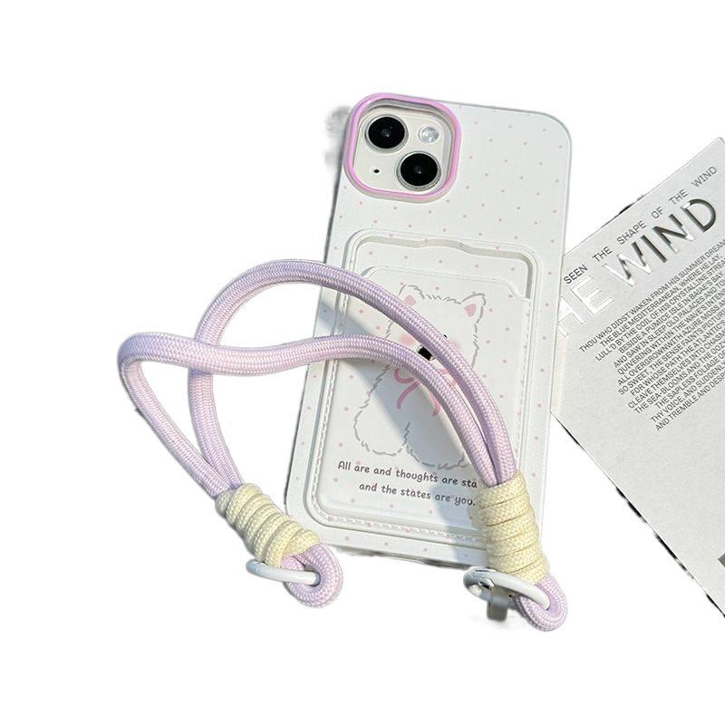 Protective Case | Lanyard | Shockproof Cover for iPhone 15 / 15 Plus / 15 Pro / 15 Pro Max | Card Holder | Drop Protection - Image 4