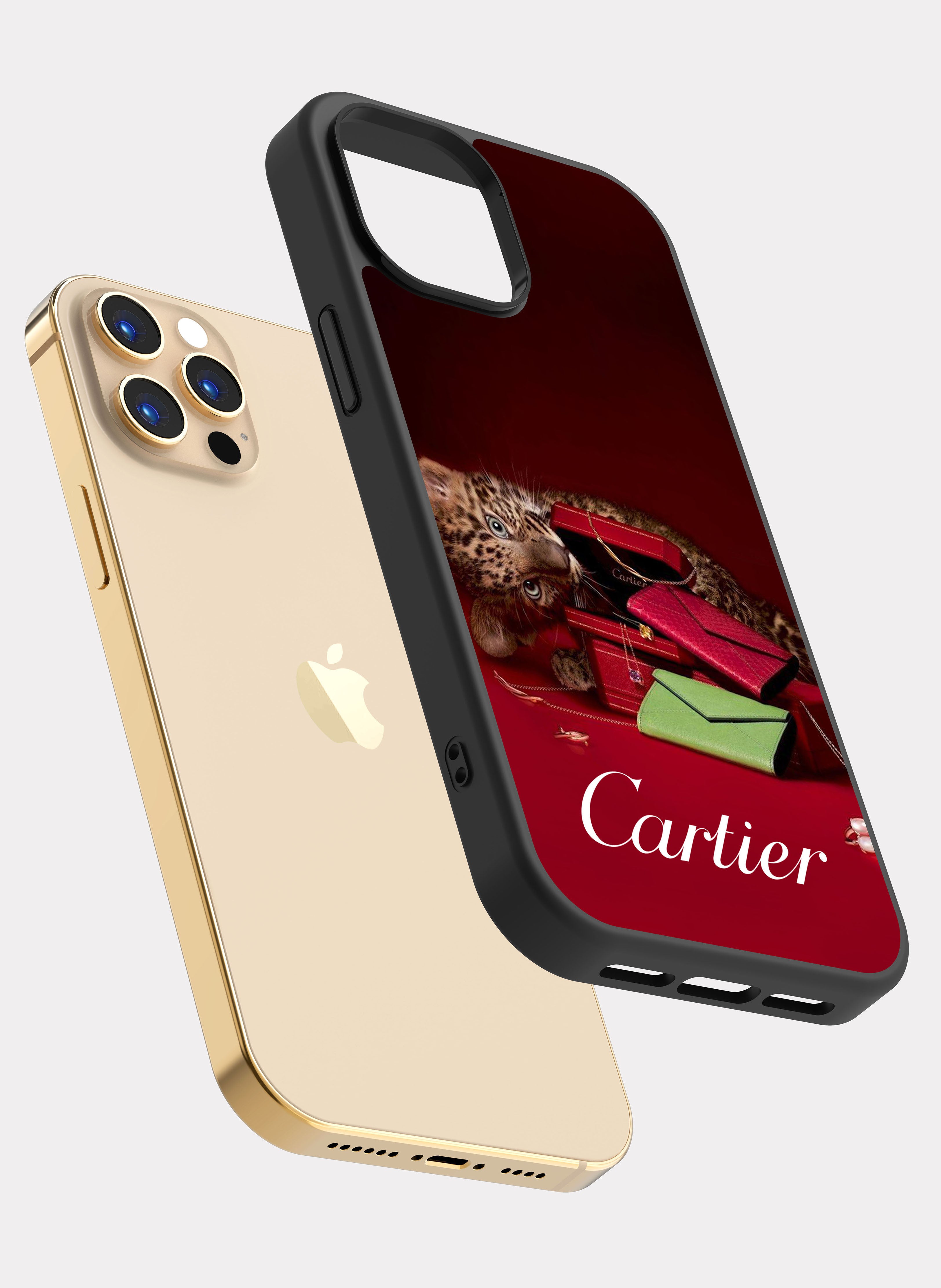 Cartier 赤 iPhoneケース iPhone12pro PXLAAT iPhone 12 Pro case cover Cartier | Best Price KSA
