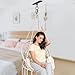 BeneLabel Ceiling Mount Swing Hanger with Bearing 900 LB Capacity Heavy Bag Hanger Stainless Steel Hanging Chair Mount 360 Swing Hardware for Aerial Silks Punching Bag Gymnast Ring - Image 4