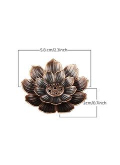 Generic Large Size Incense Burner,Lotus Incense Stick Incense Holder and Cone Incense Holder with Ash Catcher  - Image 4